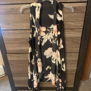 Long vest sleeveless